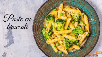 PASTE FĂINOASE CU BROCCOLI
